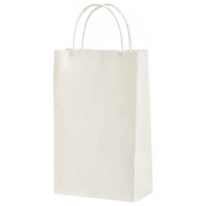 Funda de Papel Kraft 4D 8.5" x 5.5" x 3.5" con Asa (50 uds)