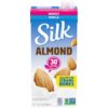 Leche de Almendra y Vainilla Silk sin Azúcar ni Lactosa, 32 oz