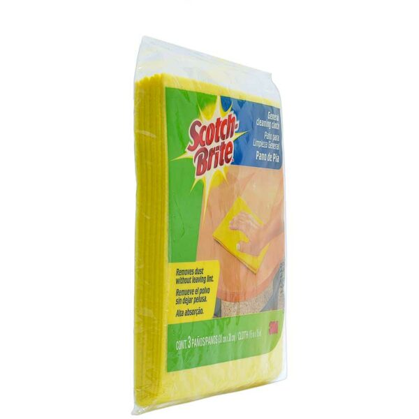 Paño Multiuso Scotch-Brite Secatodo (3 uds)