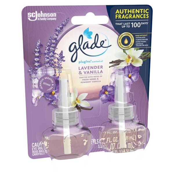 Repuesto para Glade Automatic Plugins Lavanda y Vainilla, 1.34 oz