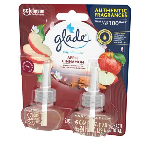 Repuesto para Glade Automatic Plugins Manzana y Canela, 1.34 oz