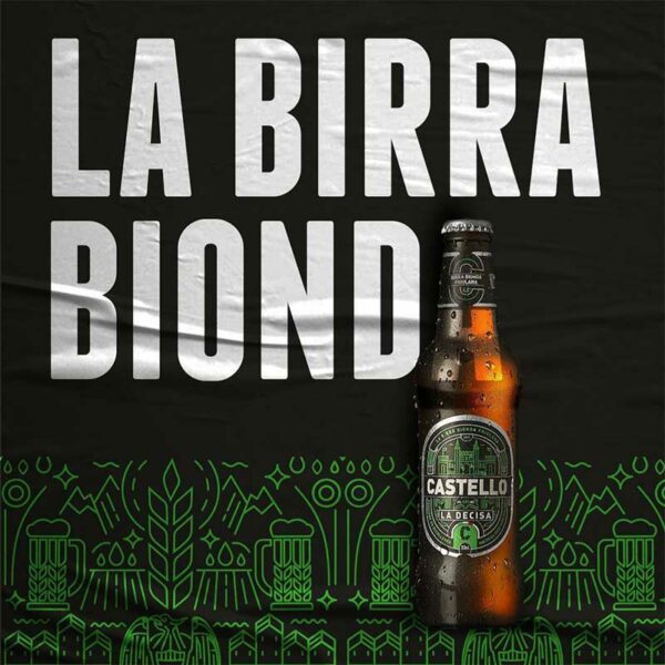 Cerveza Castello La Decisa, 330 ml