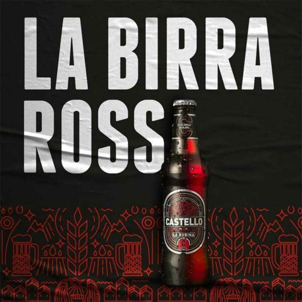 Cerveza Castello La Rubina, 330 ml