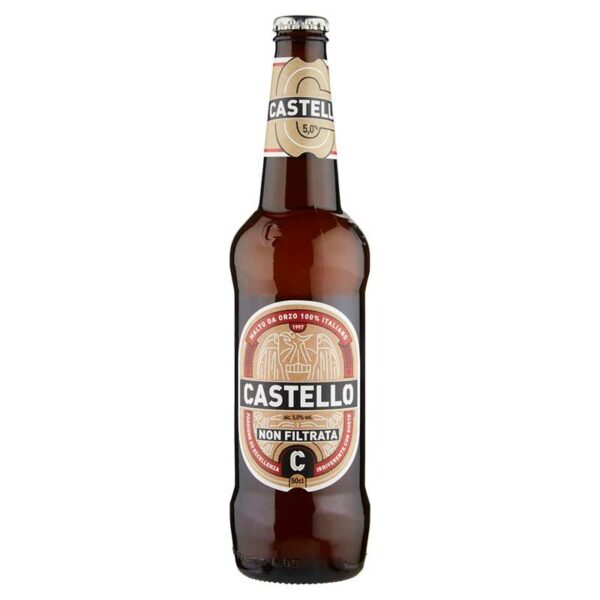 Cerveza-Castello-Non-Filtrada,-500-ml-Front Cerveza Castello Non Filtrada, 500 ml