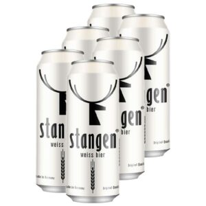 Cerveza Stangen Weiss, 16.9 oz
