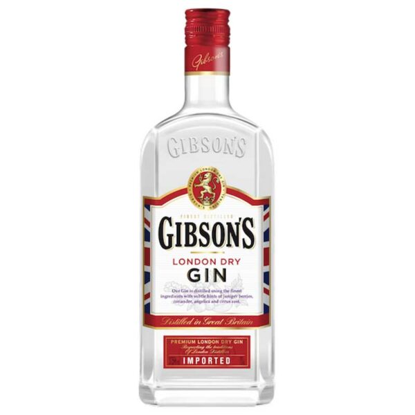 Ginebra-Gibson's-London-Dry,-700-ml-Front Ginebra Gibson's London Dry, 700 ml