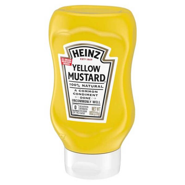 Mostaza Amarilla Heinz, 8 oz