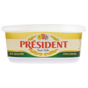 Mantequilla-Francesa-Président-con-Sal,-250-g-Front Mantequilla Francesa Président con Sal, 250 g