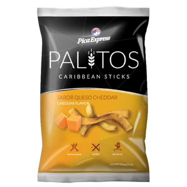 Palitos Pica Express Sabor Queso Cheddar, 70.9 g