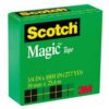 Cinta Adhesiva Scotch Magic invisible (3/4" x 1000")