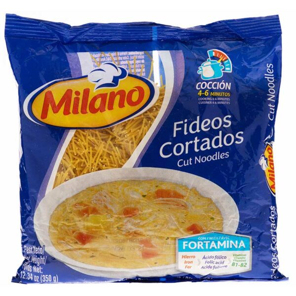 Fideos Milano Cortado, 12.35 oz