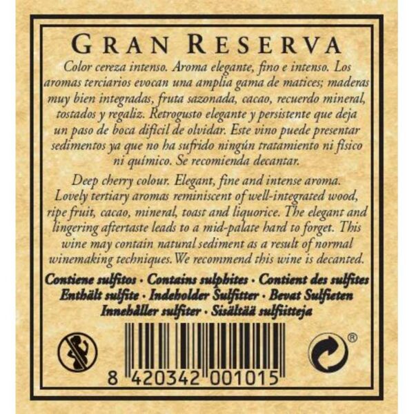 Vino Ribera del Duero Protos Gran Reserva, 750 ml