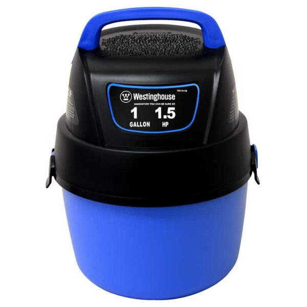 Aspiradora Westinghouse de 1.5 HP para Seco y Mojado 1.5 Galón