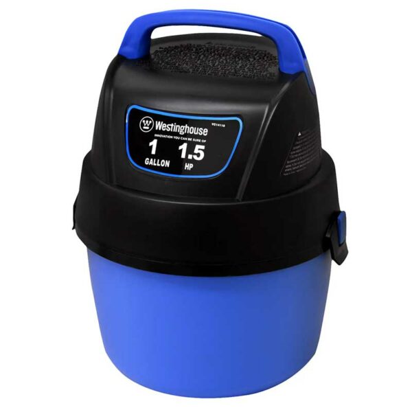 Aspiradora Westinghouse de 1.5 HP para Seco y Mojado 1.5 Galón