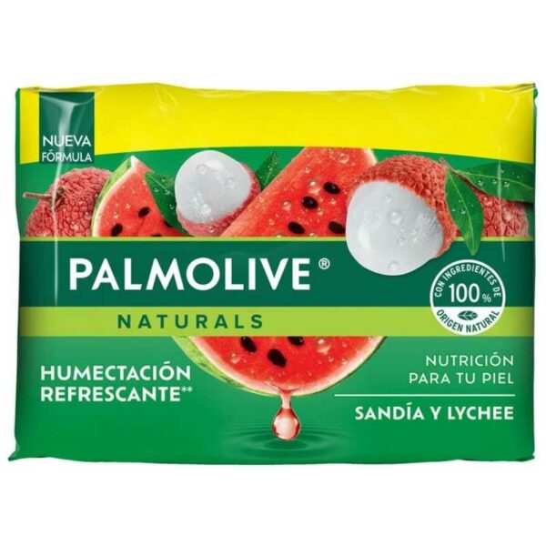 Jabón-en-Barra-Palmolive-Naturals Humectación-Refrescante-(3-uds)-Front Jabón en Barra Palmolive Naturals Humectación Refrescante (3 uds)