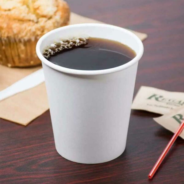 Vaso de Papel Desechable PHC6-W Bionature 6 oz (50 uds)