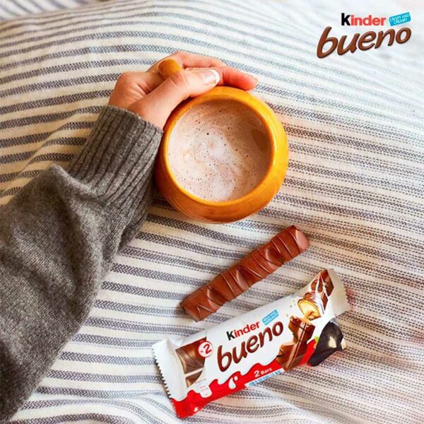 Barra de Chocolate Kinder Bueno, 43 g