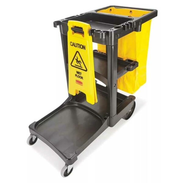 Carro de Limpieza Rubbermaid 6173 Estándar Negro