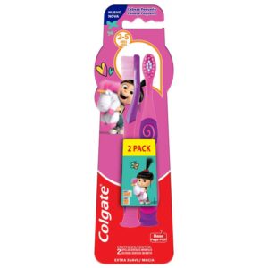 Cepillo-Dental-Colgate-Smile-Infantil-2-a-5-Años-Agnes-&-Fluffy-(2-uds)-Front Cepillo Dental Colgate Smile Infantil 2 a 5 Años Agnes & Fluffy (2 uds)