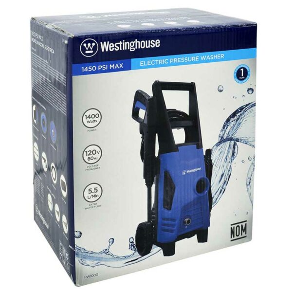Hidrolavadora-Westinghouse-Eléctrica-1450-psi-Turn Hidrolavadora Westinghouse Eléctrica 1450 psi