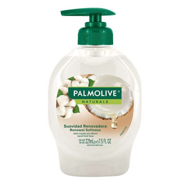 Jabón Liquído para Manos Palmolive Naturals Suavidad Renovadora, 221 ml