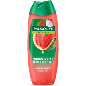 Jabón Líquido Corporal Palmolive Naturals Humectación Refrescante, 390 ml