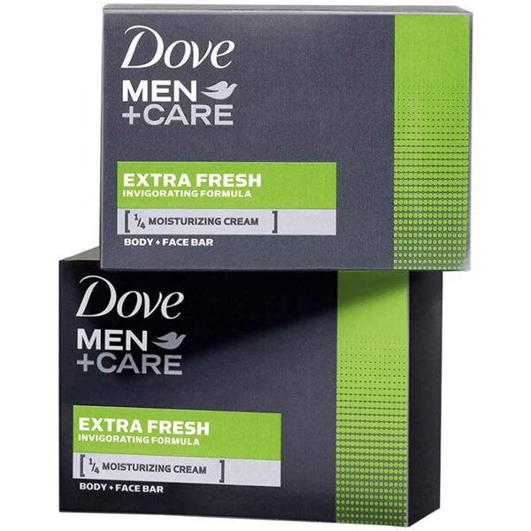 Jabón en Barra Dove Extra Fresh (2 x 106 g)