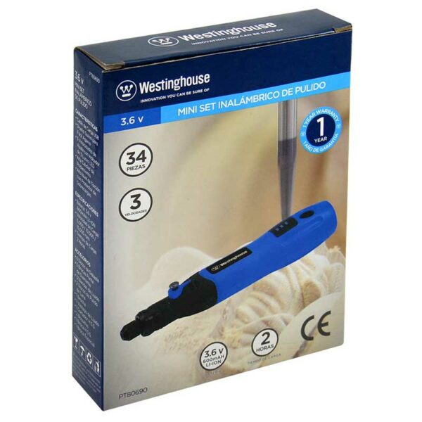 Mini-Kit-Westinghouse-de-Pulido-Inalámbrico-Turn Mini Kit Westinghouse de Pulido Inalámbrico