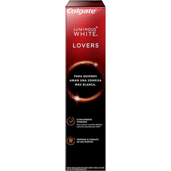 Pasta Dental Colgate Luminous White Lovers Café, 70 g