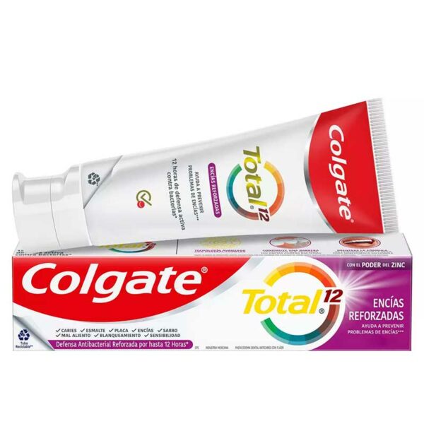 Pasta-Dental-Colgate-Total-12-Encías-Reforzadas,-100-ml-Front Pasta Dental Colgate Total 12 Encías Reforzadas, 100 ml