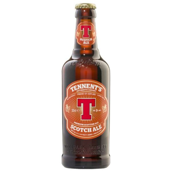 Cerveza Tennent's Scotch Ale, 11.2 oz