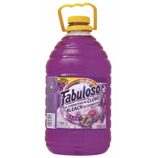 Desinfectante-Fabuloso-Alternativa-al-Cloro-Lavanda,-1-gal-Front Desinfectante Fabuloso Alternativa al Cloro Lavanda, 1 gal