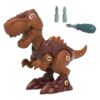 Dinosaurio de Juguete Diy con Taladro Eléctrico