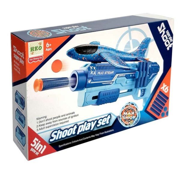 Juguete Lanzador de Aviones 5 en 1