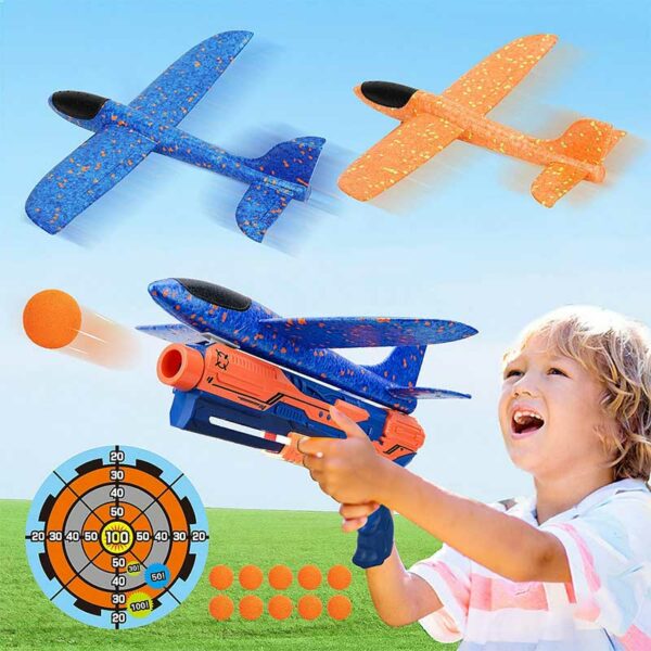 Juguete Lanzador de Aviones 5 en 1