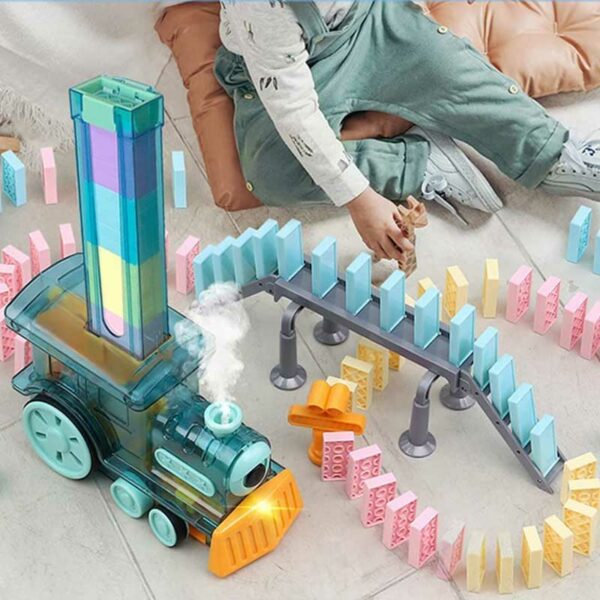 Juguete Pequeño Tren Dominó