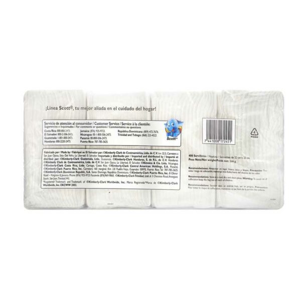 Servilletas Scott Día a Día (400 uds)