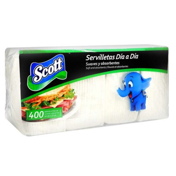 Servilletas-Scott-Día-a-Día-(400-uds)-Front Servilletas Scott Día a Día (400 uds)