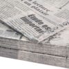 Papel Encerado Periódico Negro (1000 uds)