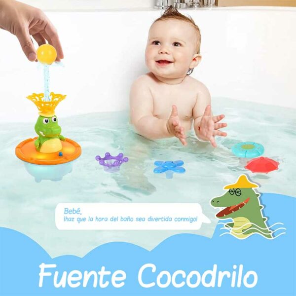 Fuente-Eléctrica-Cocodrilo-Turn Fuente Eléctrica Cocodrilo