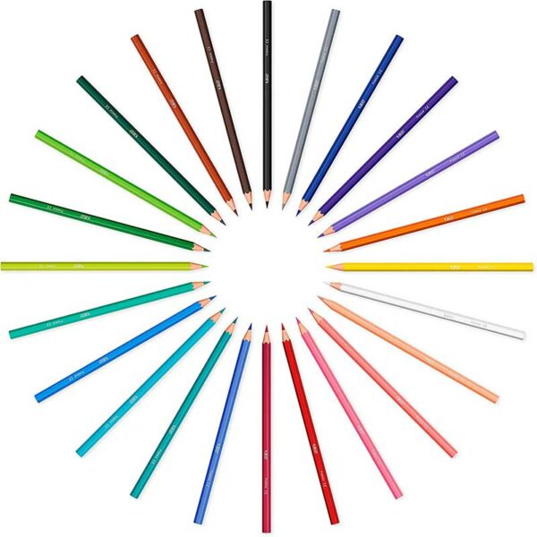 Lápices de Colores Bic Kids Tropicolors (24 uds)