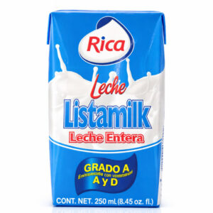 Leche Entera Rica Listamilk, 250 ml