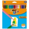 Lápices-de-Colores-Bic-Kids-Tropicolors-(24-uds)-Front Lápices de Colores Bic Kids Tropicolors (24 uds)