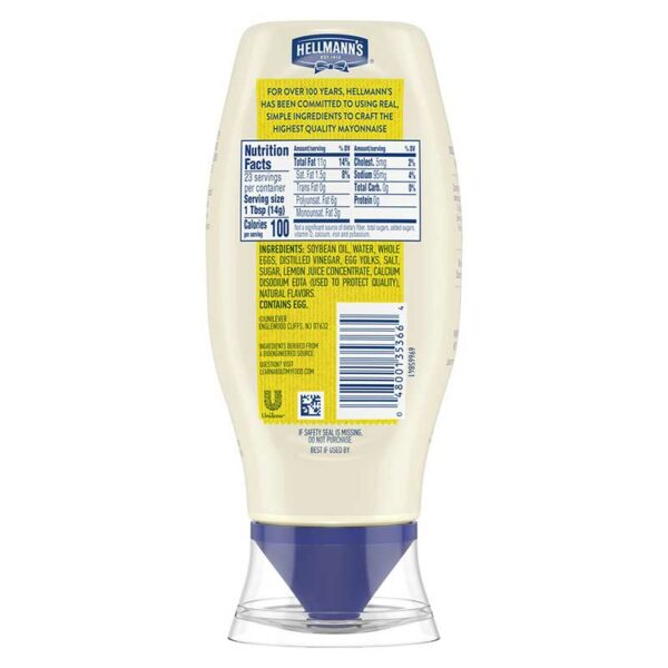 Mayonesa Hellmann's Real, 11.5 oz