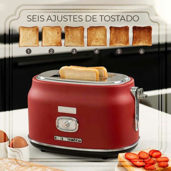 Tostadora Retro Series Westinghouse 2 Slices