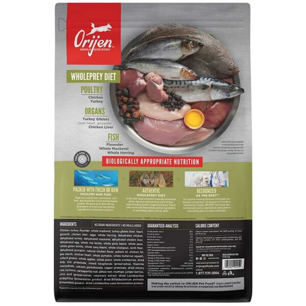 Alimento para Perros Orijen Senior, 4.5 lbs