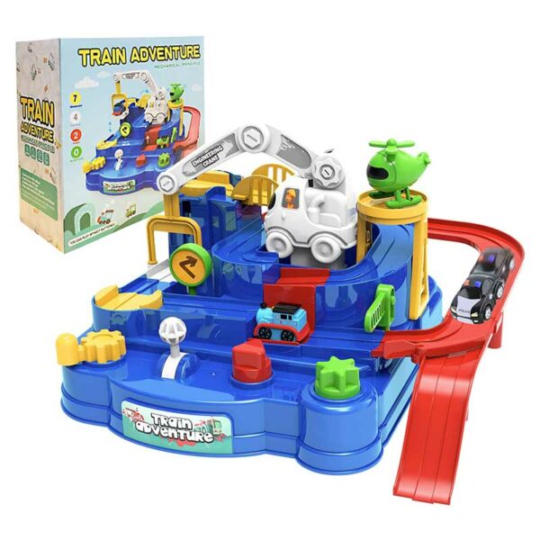 Juego de Pista Montessori Train Adventure