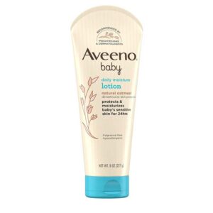 Loción Aveeno Baby Hidratación Diaria Avena Natural, 8 oz