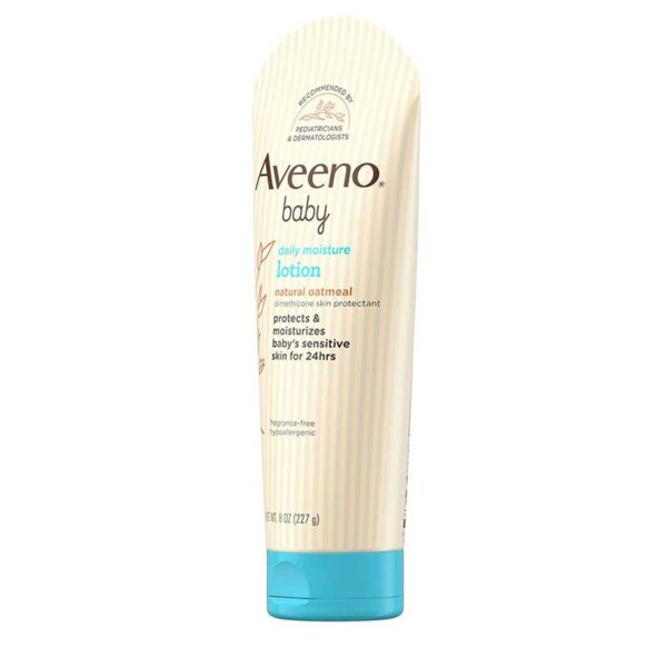 Loción Aveeno Baby Hidratación Diaria Avena Natural, 8 oz