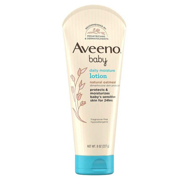 Loción-Aveeno-Baby-Hidratación-Diaria-Avena-Natural,-8-oz-Front-2 Loción Aveeno Baby Hidratación Diaria Avena Natural, 8 oz